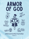 YOUTH ARMOR OF GOD SHORT SLEEVE TEE