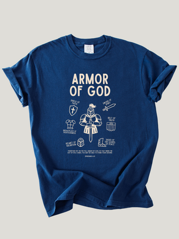 YOUTH ARMOR OF GOD SHORT SLEEVE TEE