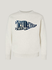YOUTH CHALLENGERS PENNANT CREWNECK