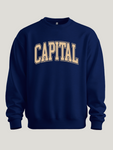 YOUTH FRONT CAPITAL CREWNECK SWEATER