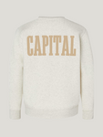YOUTH ACROSS THE BACK CAPITAL CREWNECK SWEATER