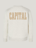 YOUTH ACROSS THE BACK CAPITAL CREWNECK SWEATER