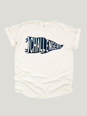 ADULT CHALLENGERS PENNANT SHORT SLEEVE TEE