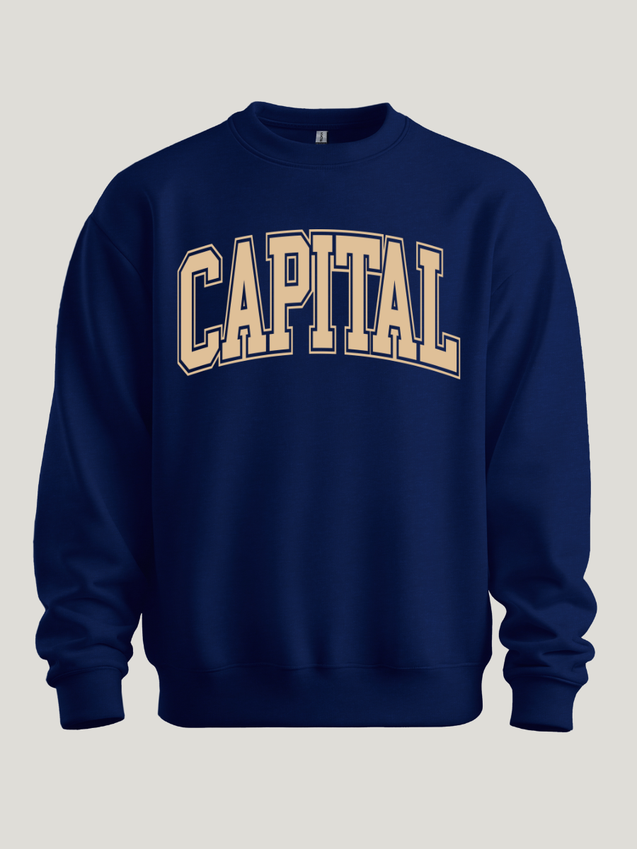 ADULT CAPITAL CREWNECK SWEATER