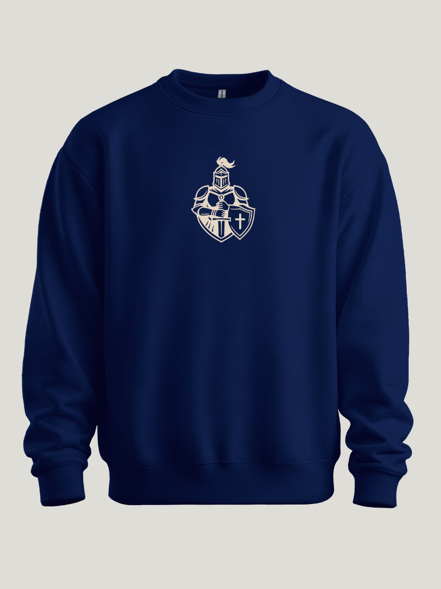 ADULT ACROSS THE BACK CAPITAL CREWNECK SWEATER