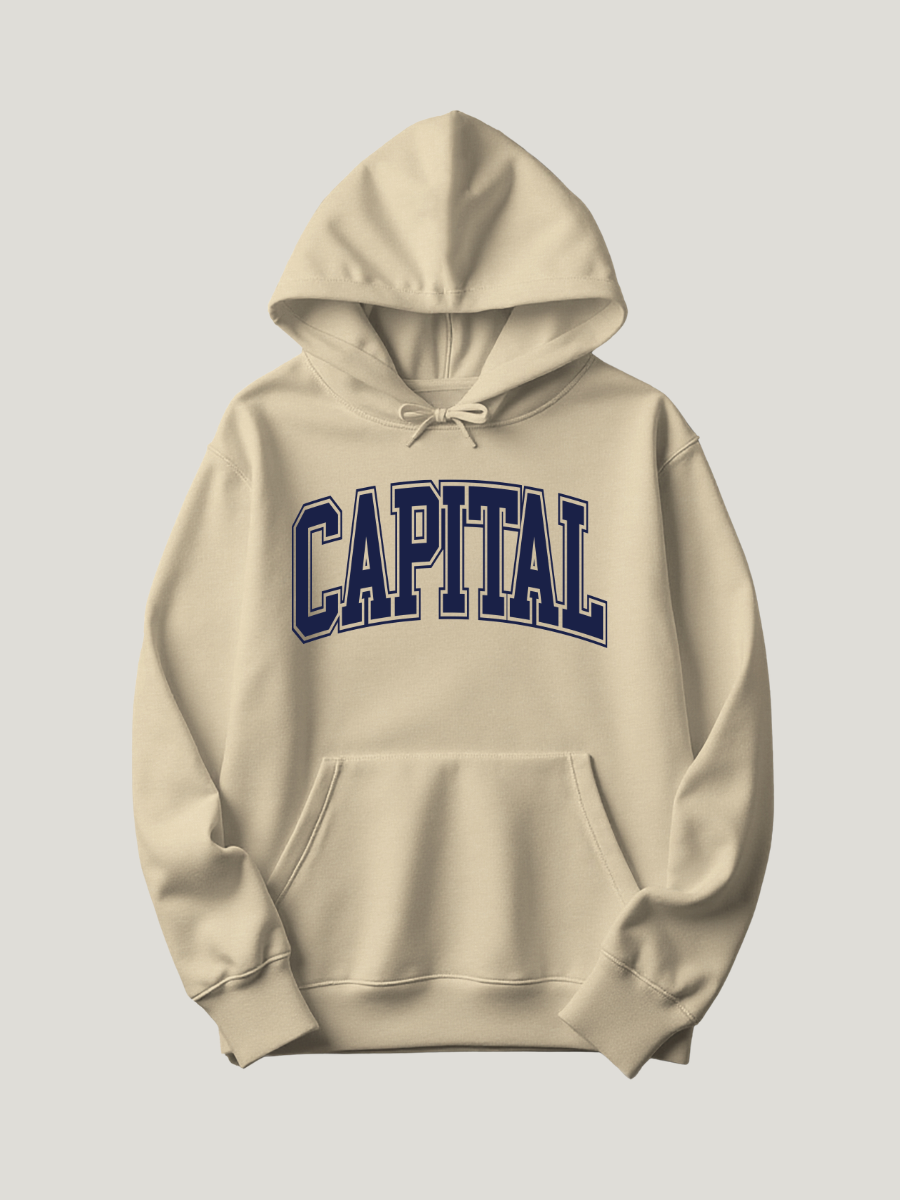 ADULT CAPITAL HOODED SWEATER