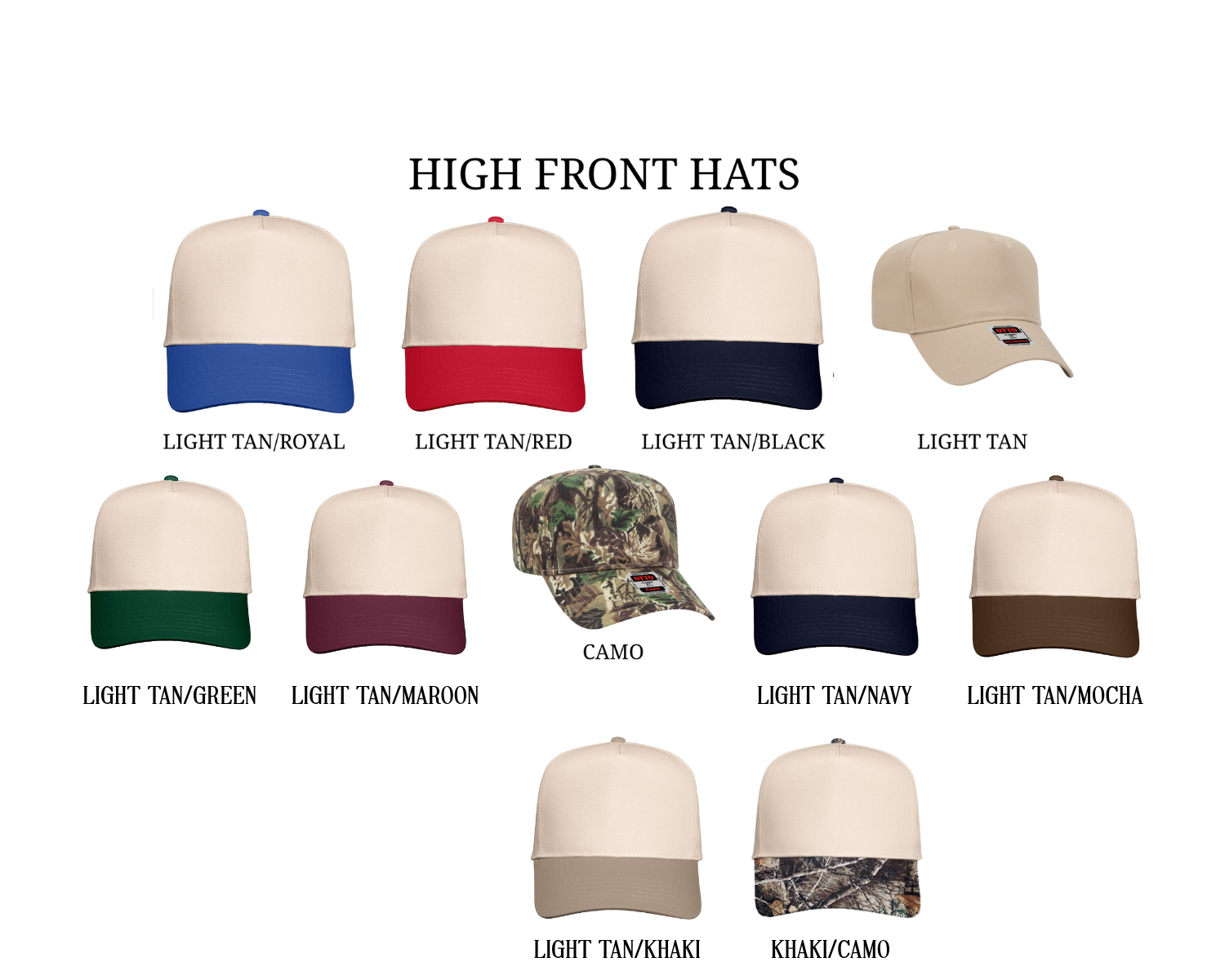 HE’S HUNTING! - PUFF EMBROIDERED HAT