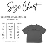 BLUE COLLAR WIVES CLUB - ADULT **CROPPED** TEE
