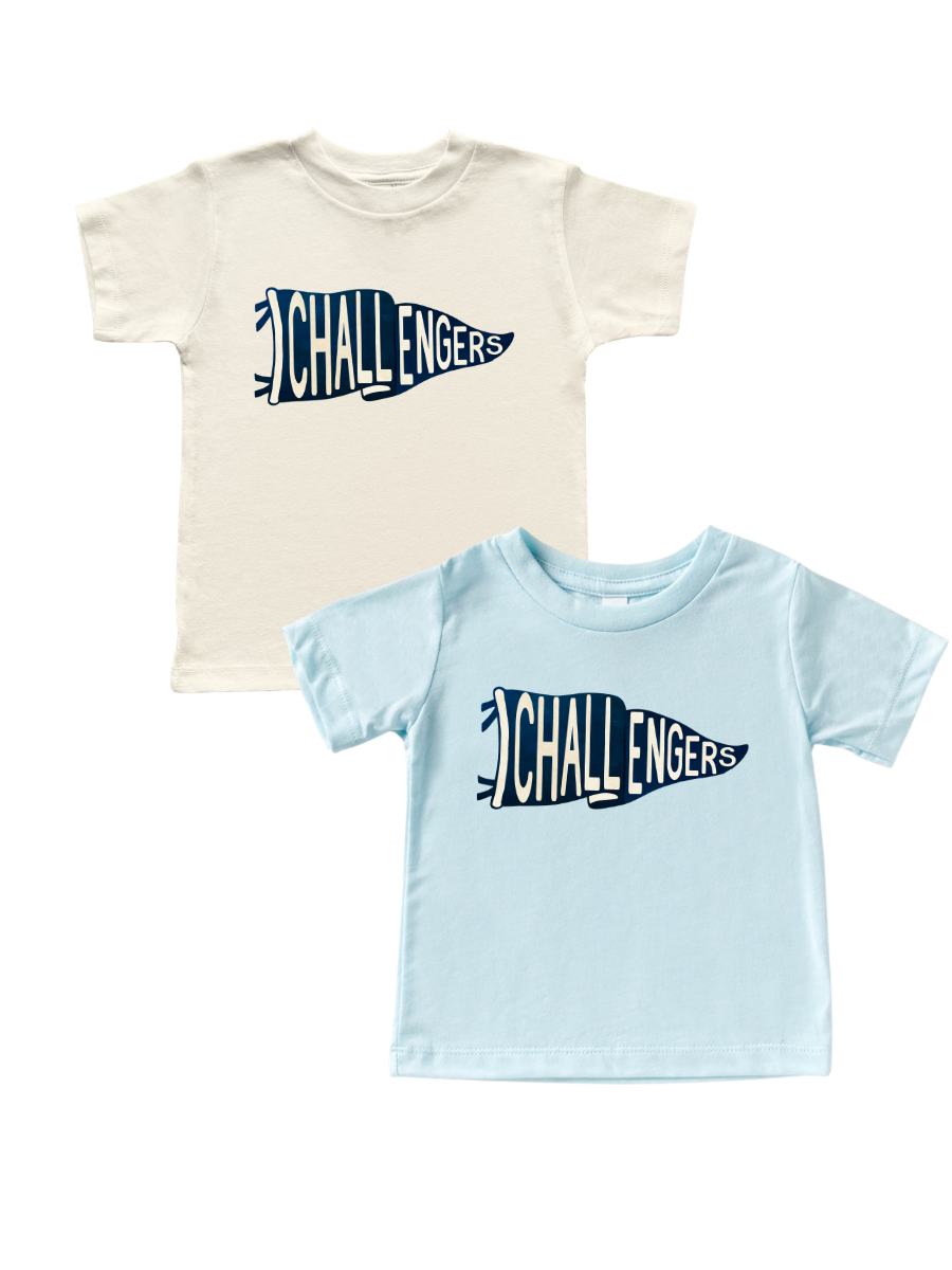 TODDLER CHALLENGERS PENNANT TEE