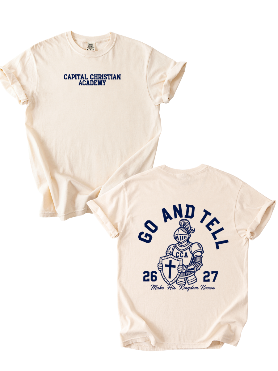 YOUTH CCA "GO AND TELL" TEE