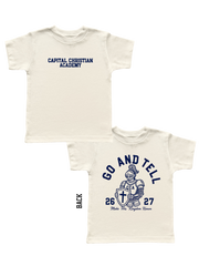 TODDLER "GO AND TELL" TEE