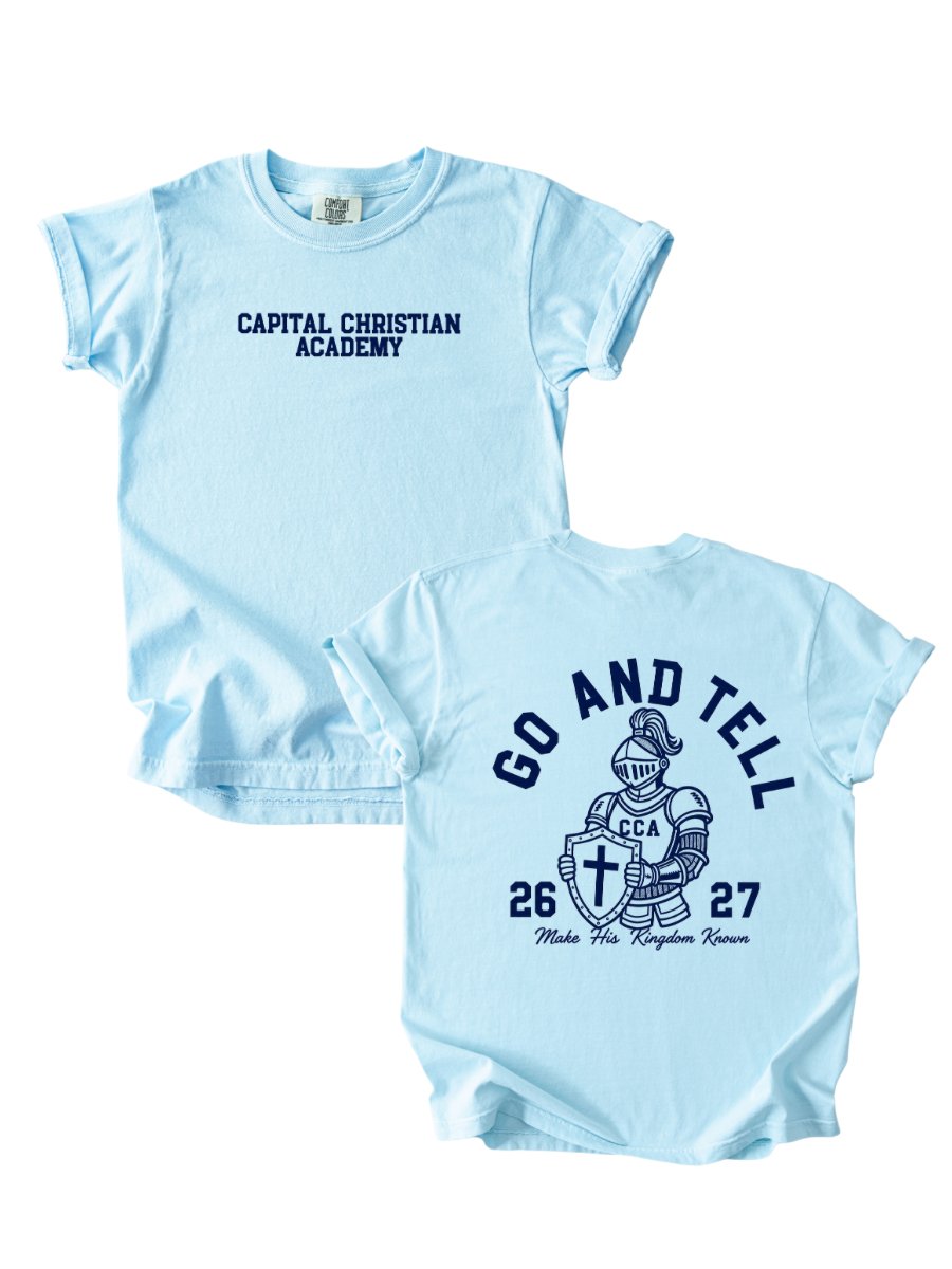 YOUTH CCA "GO AND TELL" TEE