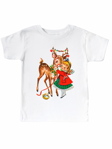 VINTAGE DEER KIDS TEE