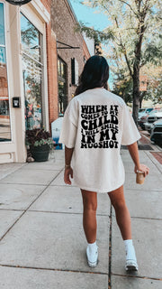 When it Comes To My Child I Will Smile In My Mugshot - Adult Tee