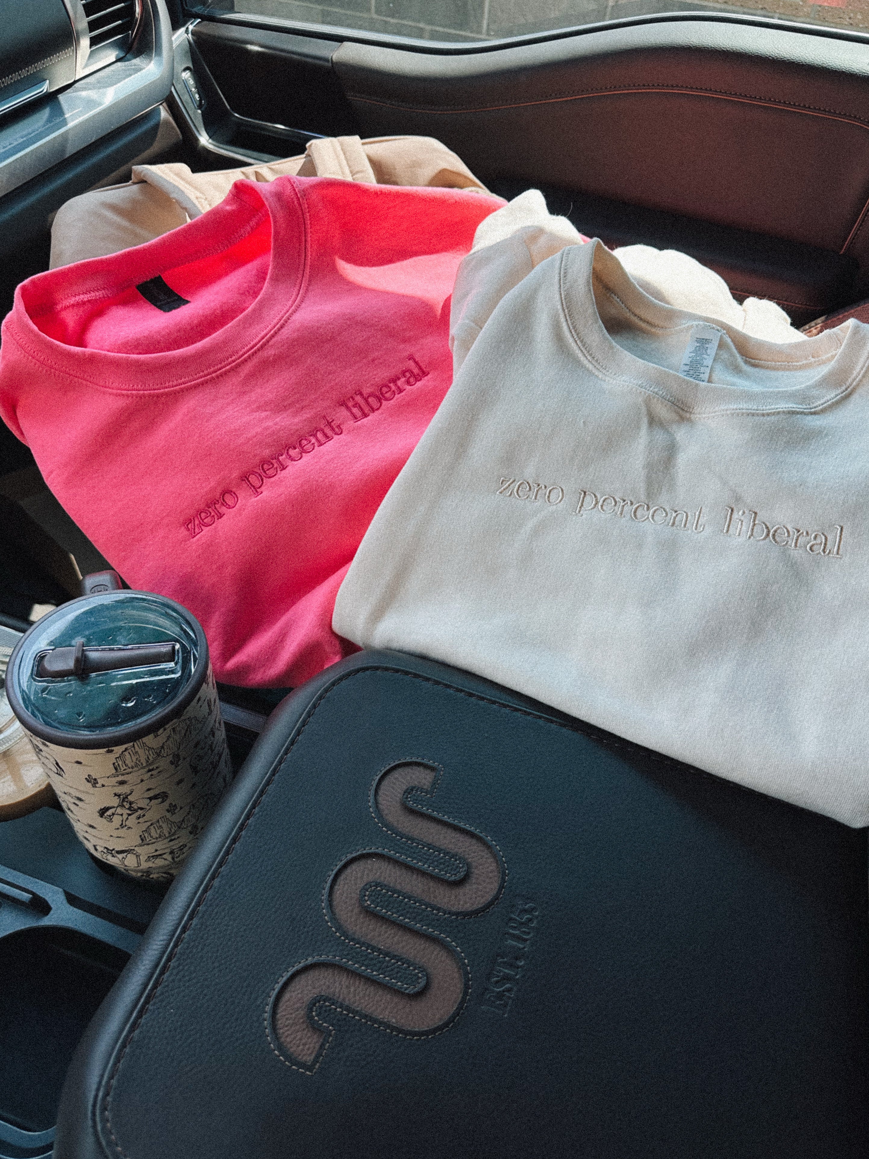 ZERO PERCENT LIBERAL - ADULT CREWNECK SWEATER