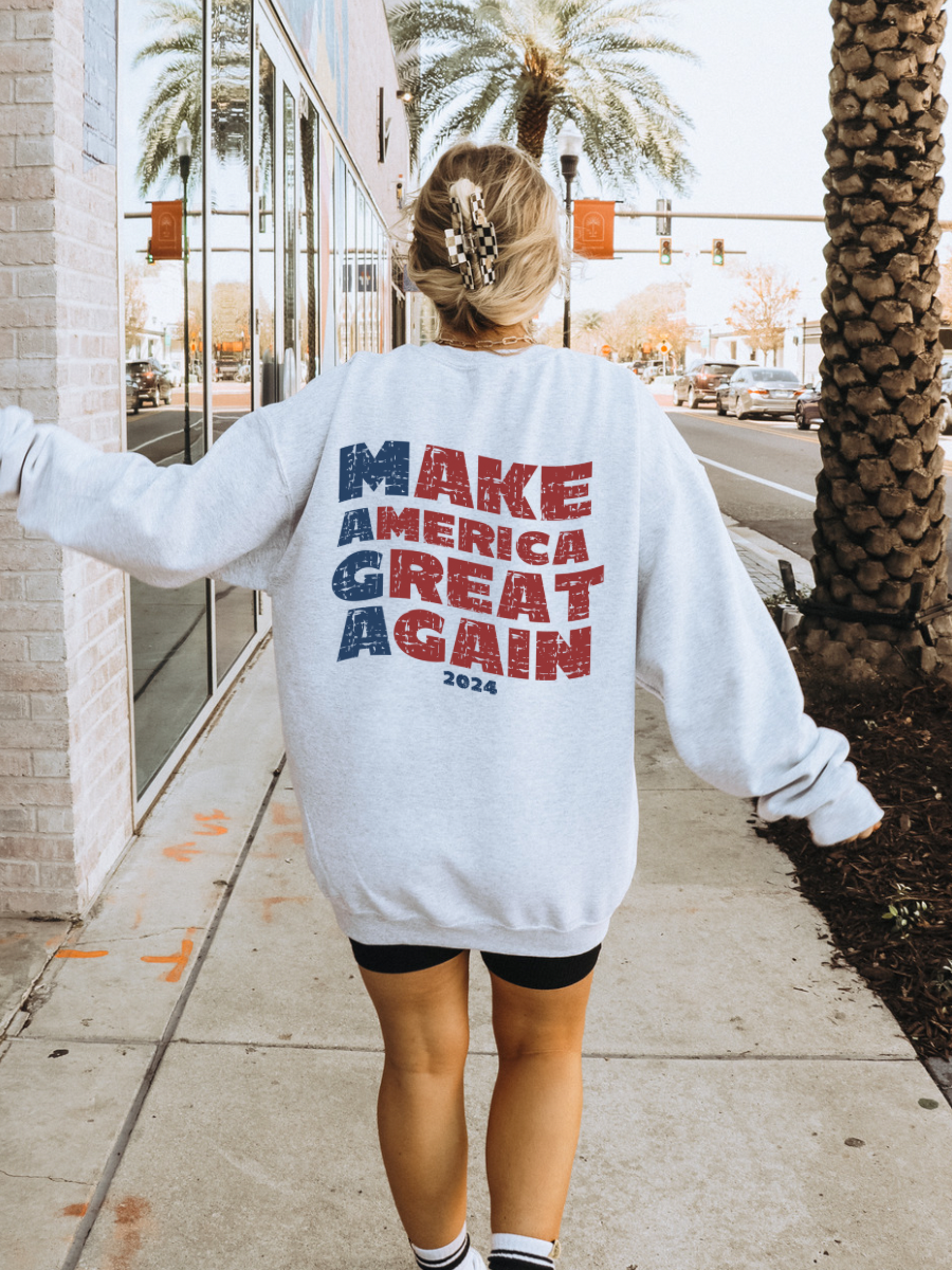 MAGA - BACK DESIGN • CREWNECK