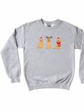 GOLDEN RETRIEVER CHRISTMAS ADULT CREWNECK