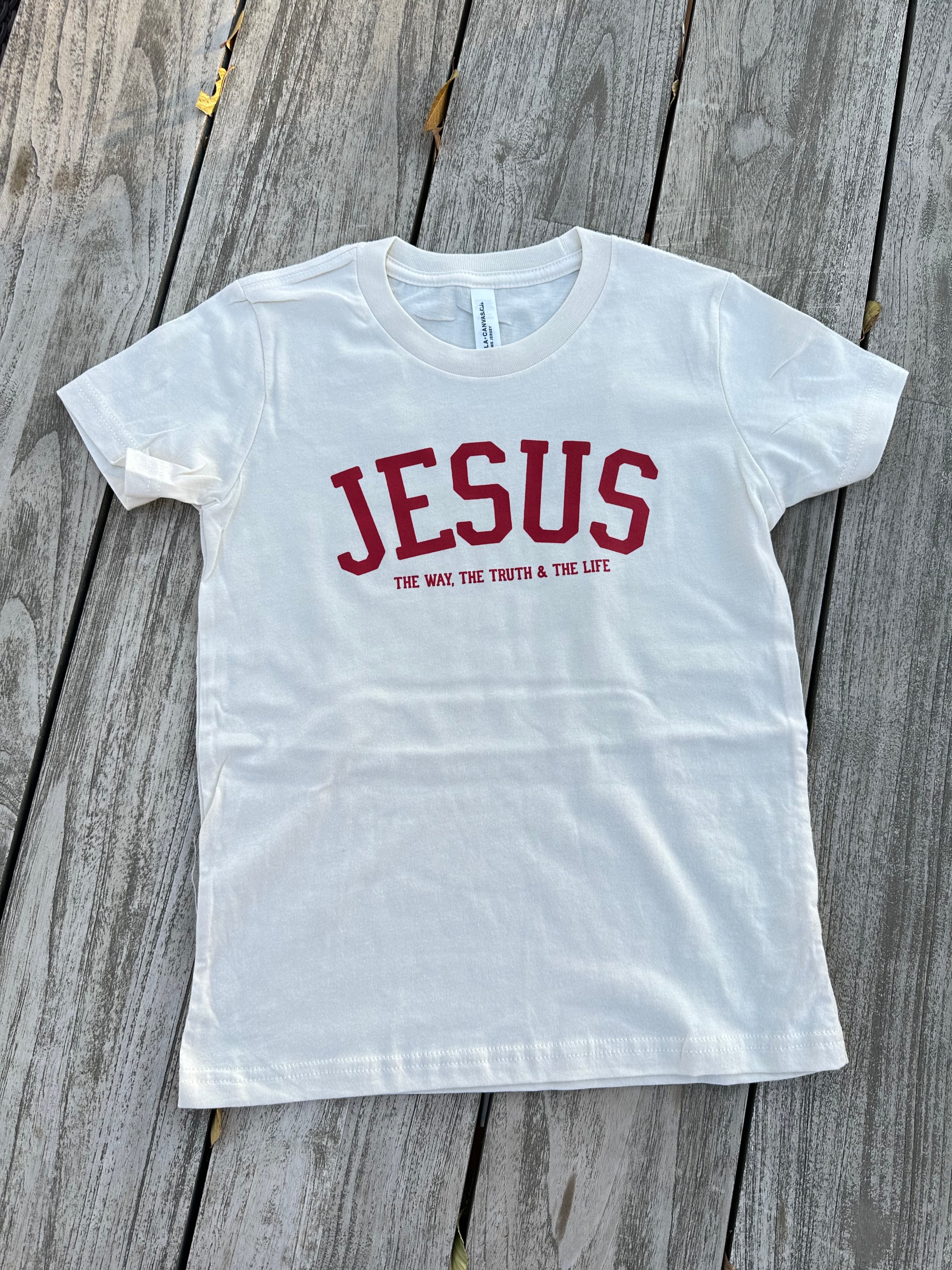 JESUS THE WAY THE TRUTH & THE LIFE - KIDS TEE