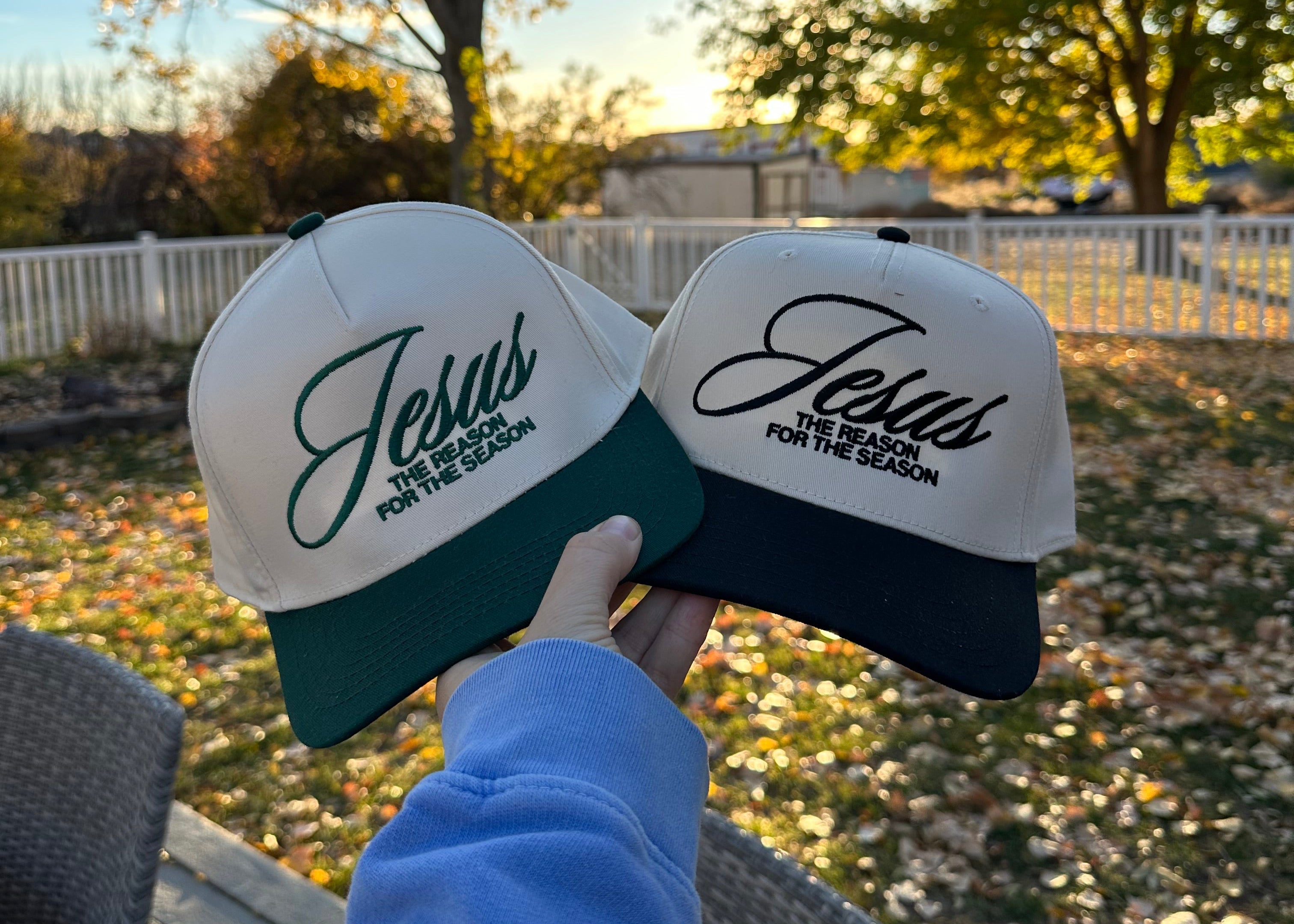 JESUS the reason for the season - Embroidered Hat