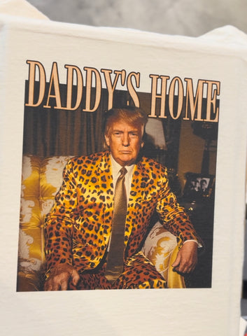 DADDYS HOME LEOPARD SUIT - ADULT TEE