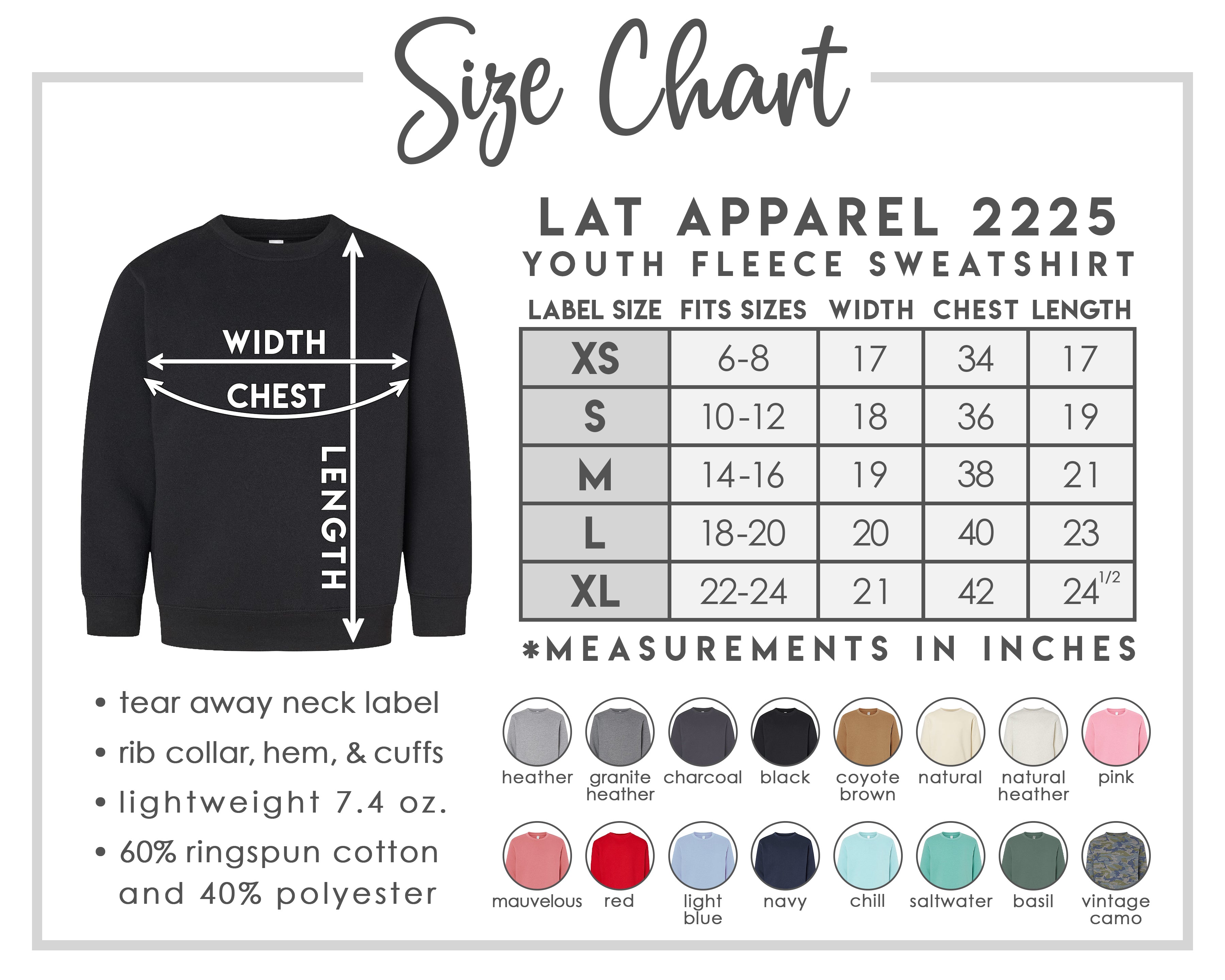 TODDLER/YOUTH "GO AND TELL" CREWNECK SWEATER
