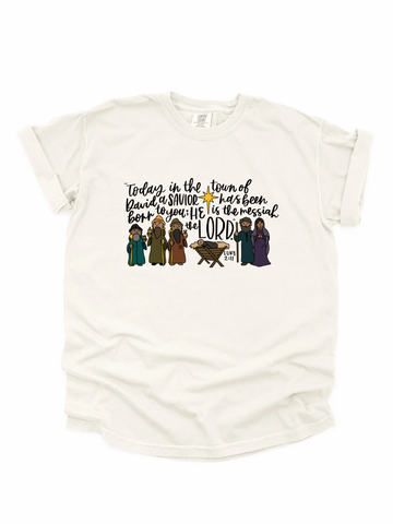 HE IS THE MESSIAH THE LORD ADULT SHORT SLEEVE TEE