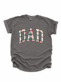 PLAID DAD ADULT SHORT SLEEVE TEE