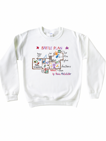 HOME ALONE BATTLE PLAN ADULT CREWNECK