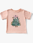 O COME LET US ADORE HIM TREE KIDS TEE