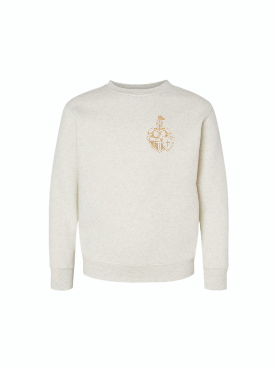 TODDLER/YOUTH KNIGHT POCKET CREWNECK SWEATER