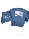 protect the American way of life | CHARLIE KIRK - ADULT CREWNECK SWEATER
