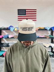 I CARRY MORE THAN KIDS ADULT HAT