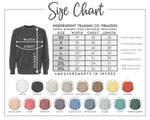 BLUE COLLAR WIVES CLUB - ADULT WASHED CREWNECK