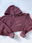 SALT + LIGHT EMBROIDERED WASHED HOODIE