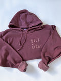 SALT + LIGHT EMBROIDERED WASHED HOODIE