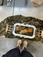 CAMO/ORANGE BLUE COLLAR WIVES CLUB - ADULT SHORT SLEEVE TEE