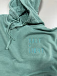 SALT + LIGHT EMBROIDERED WASHED HOODIE