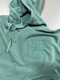 SALT + LIGHT EMBROIDERED WASHED HOODIE