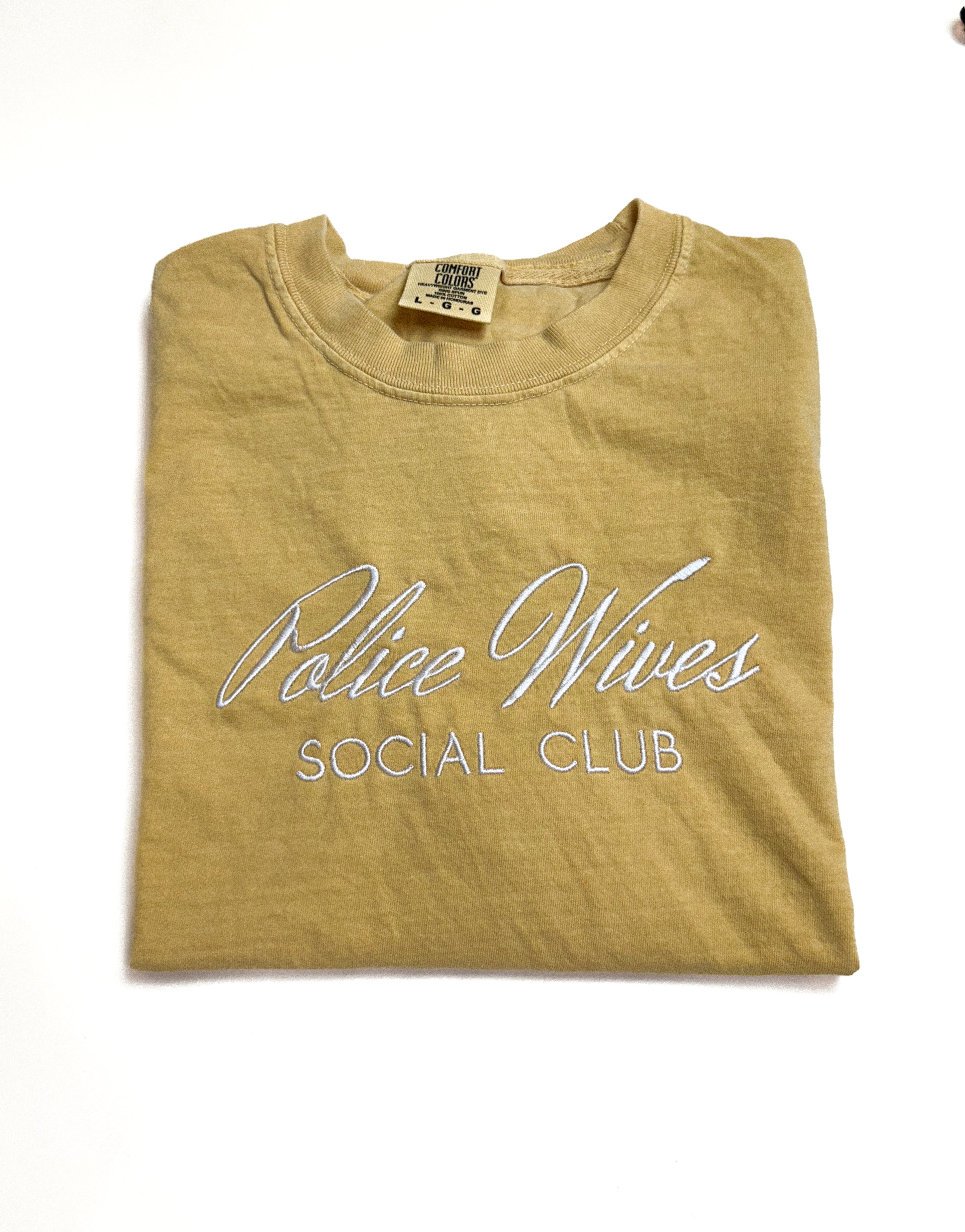 POLICE WIVES SOCIAL CLUB - ADULT TEE