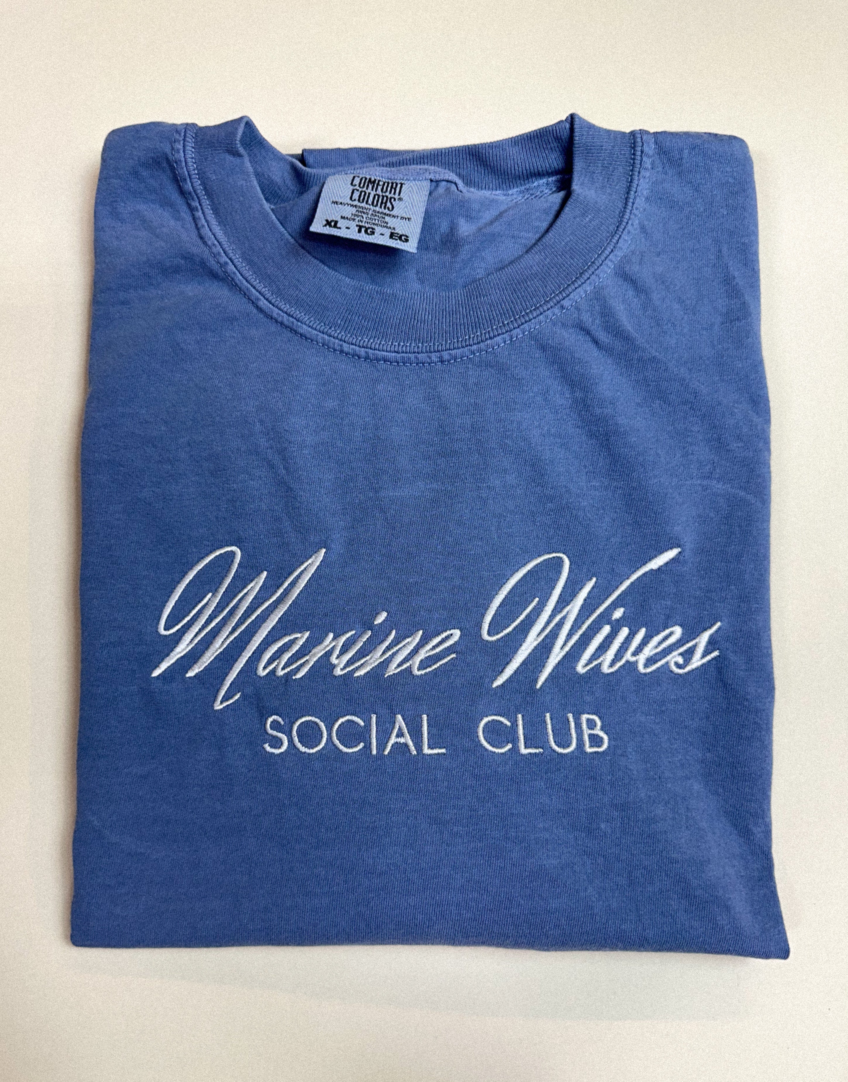 MARINE WIVES SOCIAL CLUB - ADULT TEE