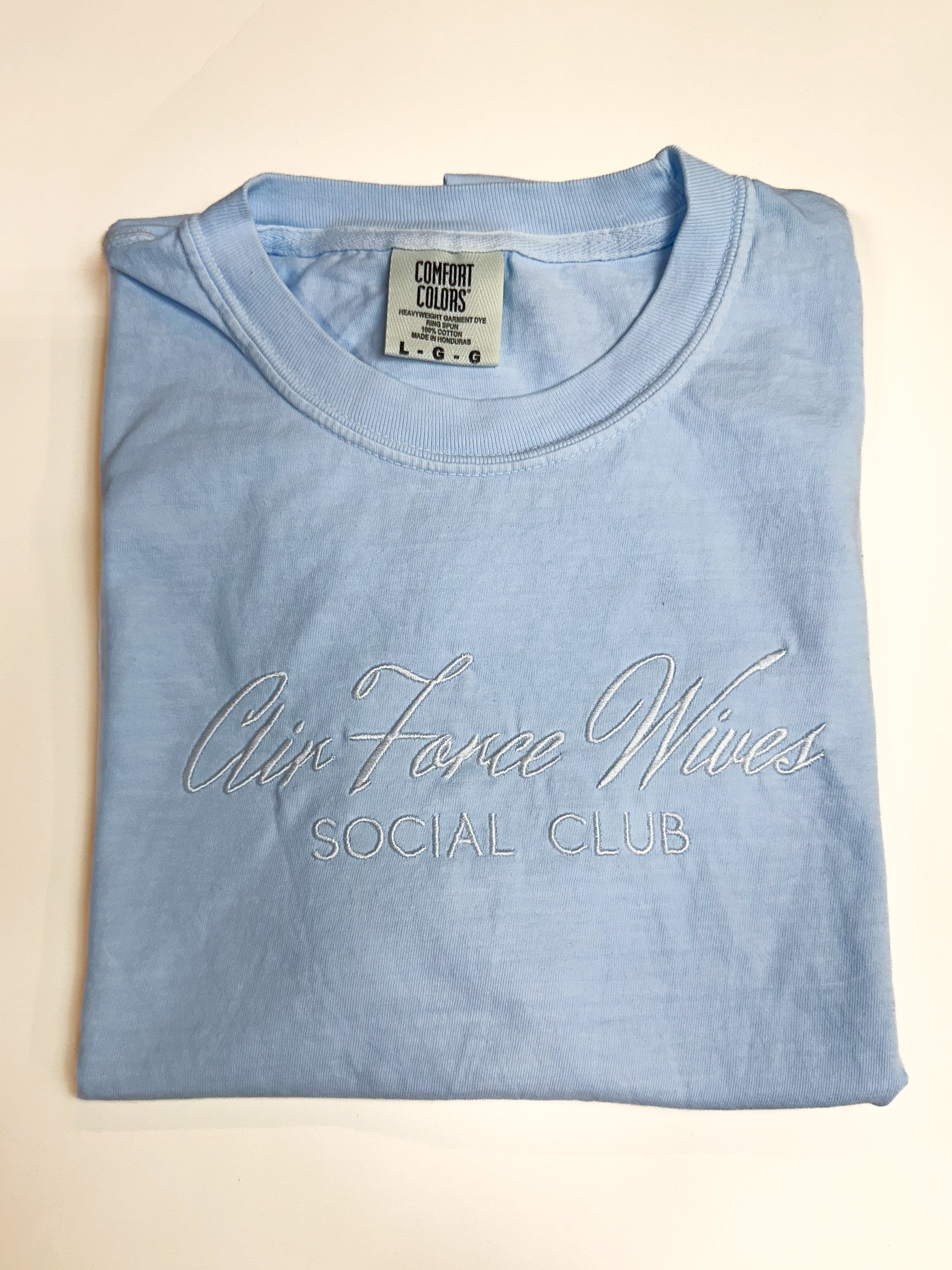 AIR FORCE WIVES SOCIAL CLUB - ADULT TEE
