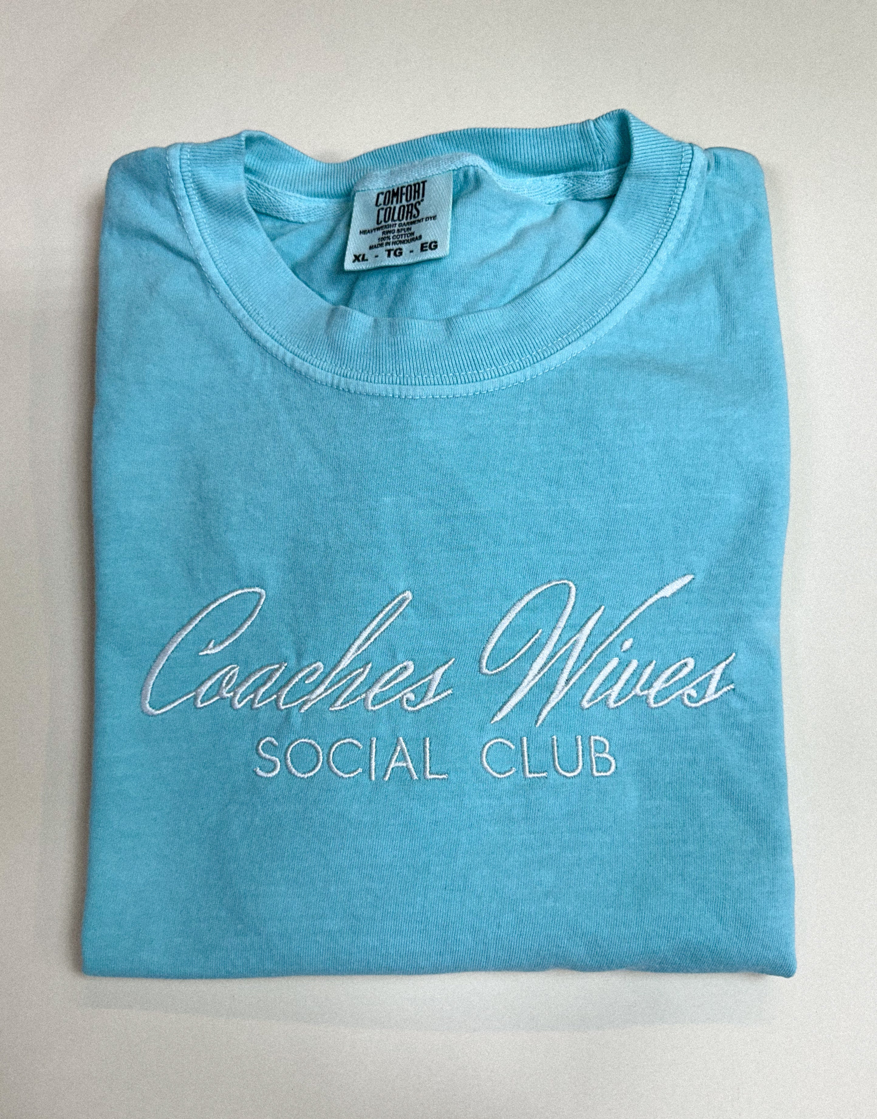 COACHES WIVES SOCIAL CLUB - ADULT TEE