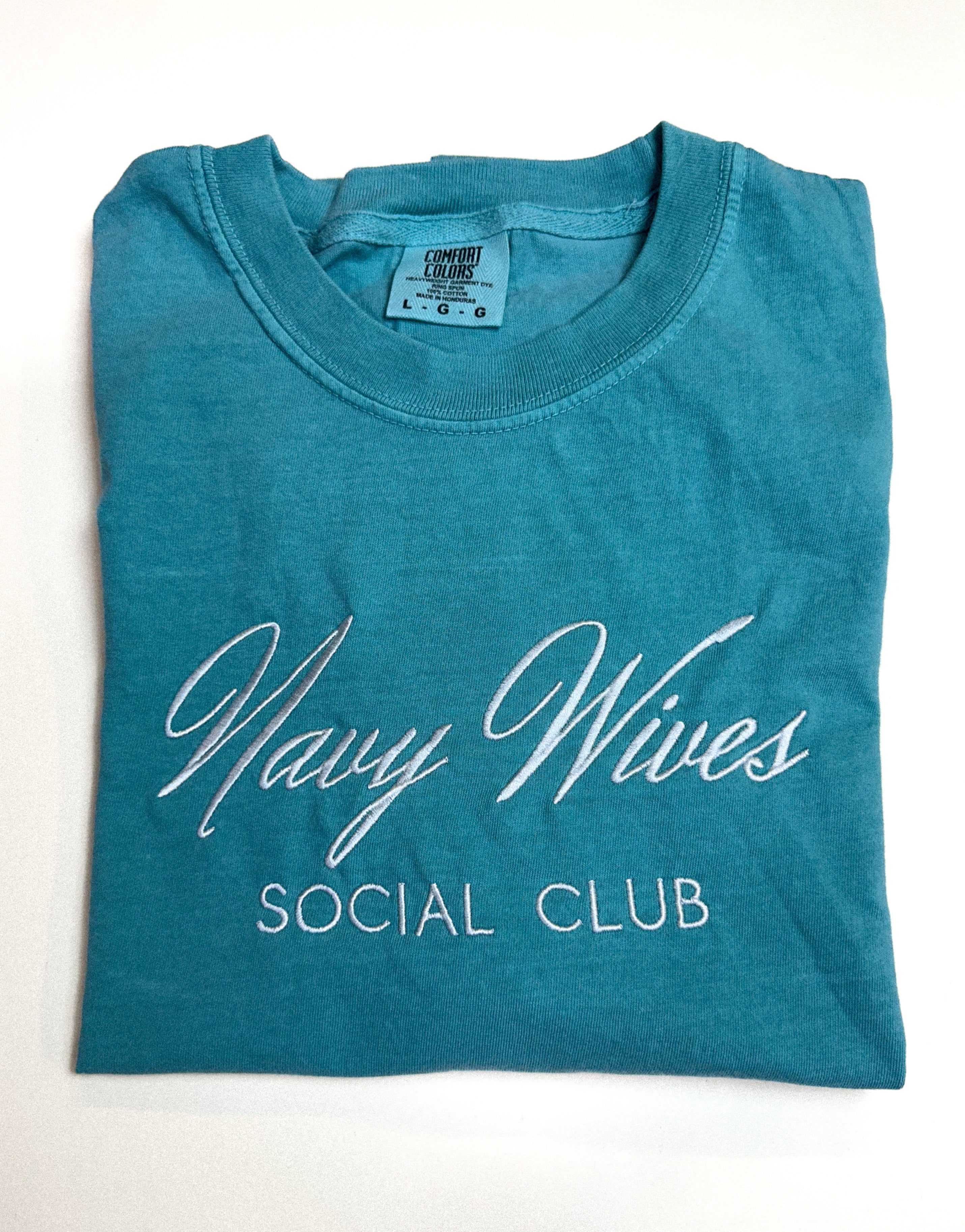 NAVY WIVES SOCIAL CLUB - ADULT TEE