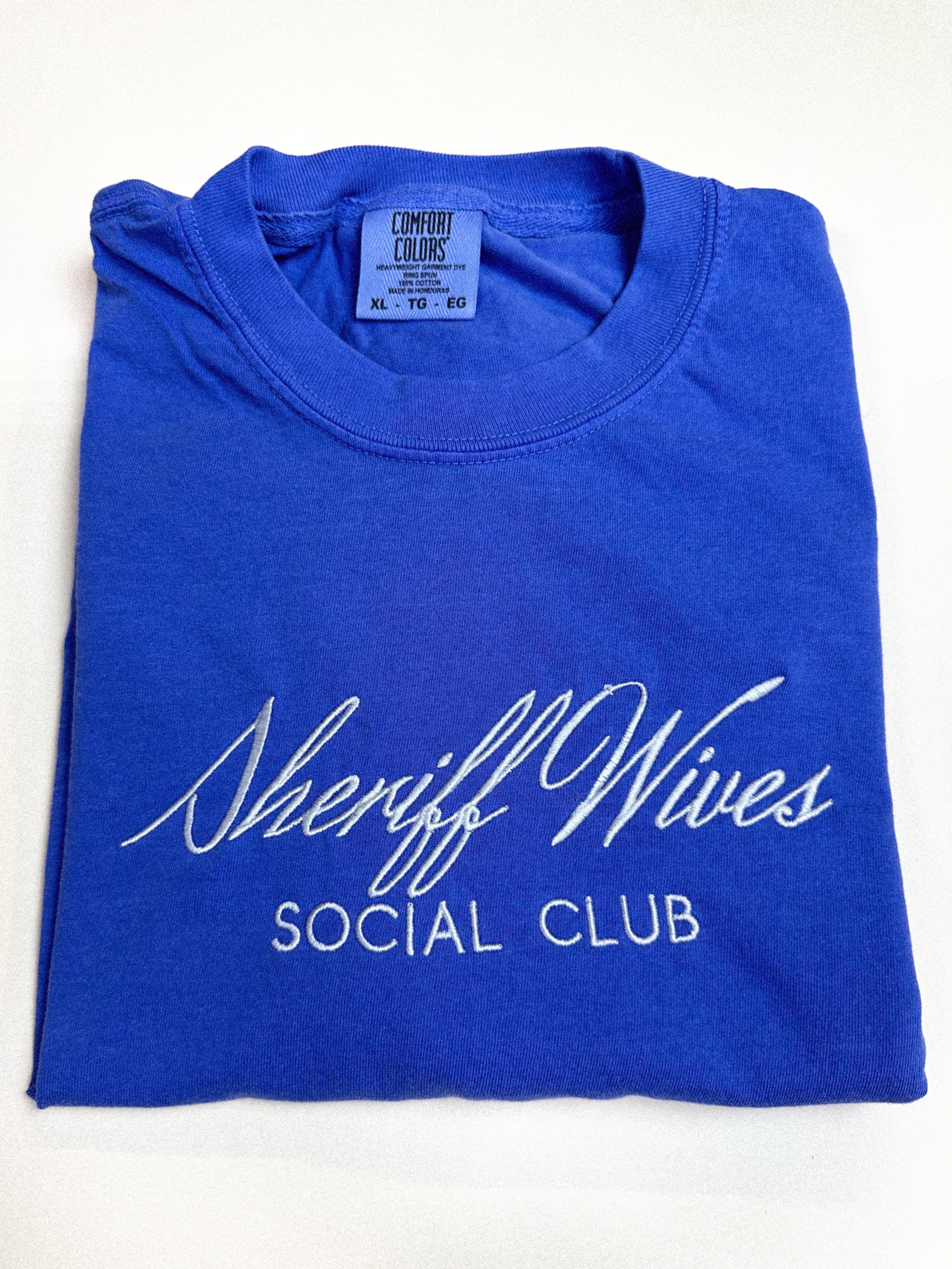 SHERIFF WIVES SOCIAL CLUB - ADULT TEE