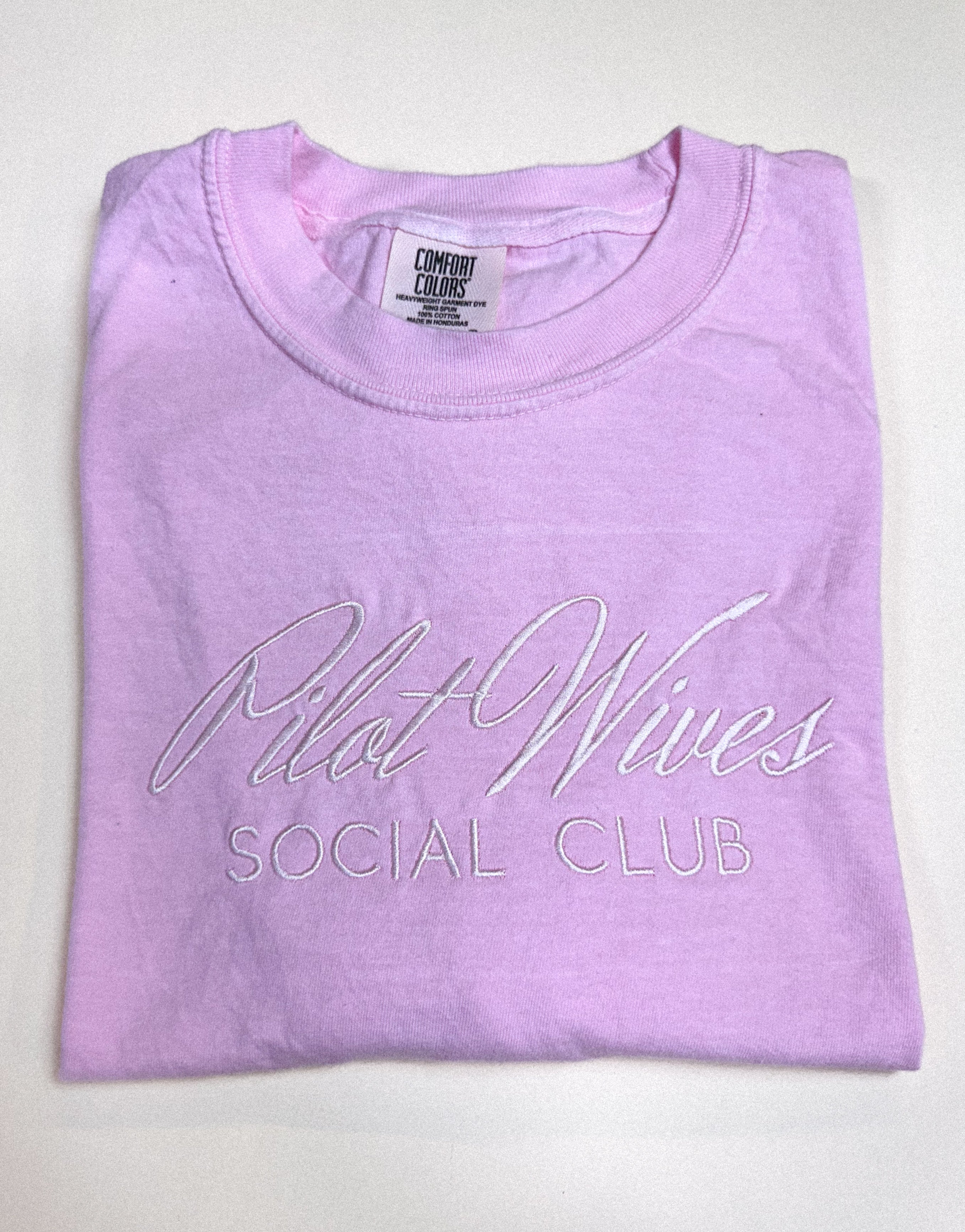 PILOT WIVES SOCIAL CLUB - ADULT TEE