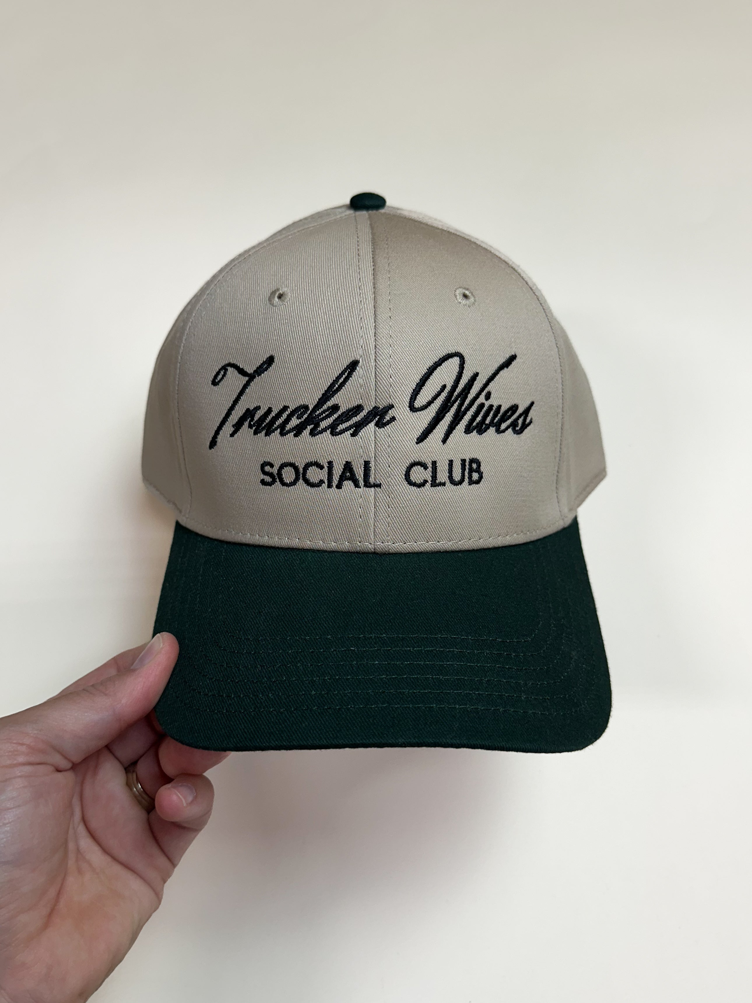 TRUCKER WIVES SOCIAL CLUB - ADULT EMBROIDERED HAT