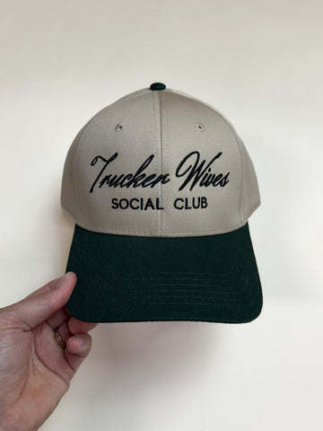 TRUCKER WIVES SOCIAL CLUB - ADULT EMBROIDERED HAT