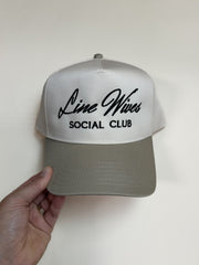 LINE WIVES SOCIAL CLUB - ADULT EMBROIDERED HAT