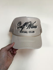 GOLF WIVES SOCIAL CLUB - ADULT EMBROIDERED HAT