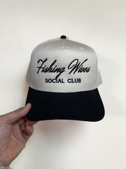 FISHING WIVES SOCIAL CLUB - ADULT EMBROIDERED HAT